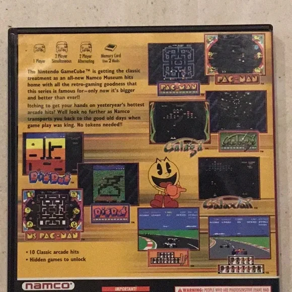 Namco Museum Nintendo GameCube Game Ms Pac Man - Picture 7 of 9